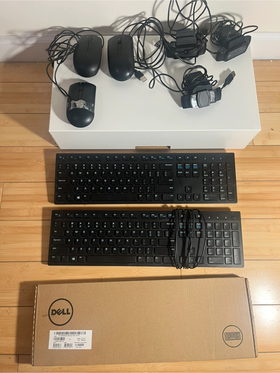 Dell and Logitech Computer Peripheral Lot