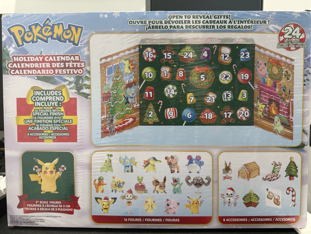 Pokemon Holiday Calendar 40 Pieces - photo 2