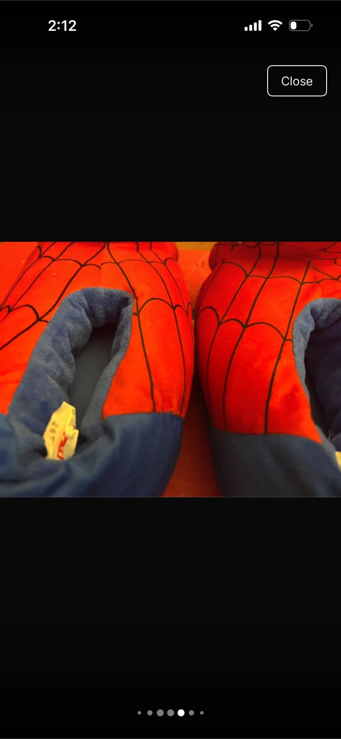Spider-Man Plush Slippers - photo 4