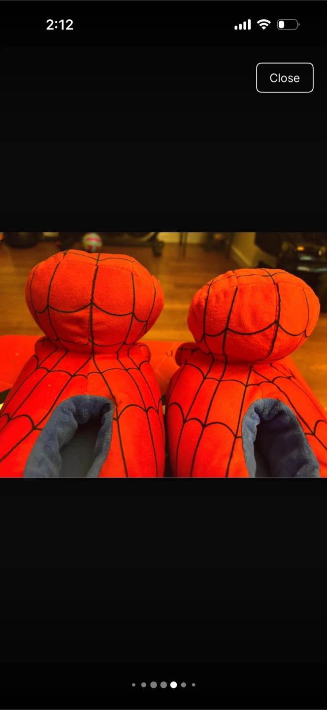 Spider-Man Plush Slippers - photo 5