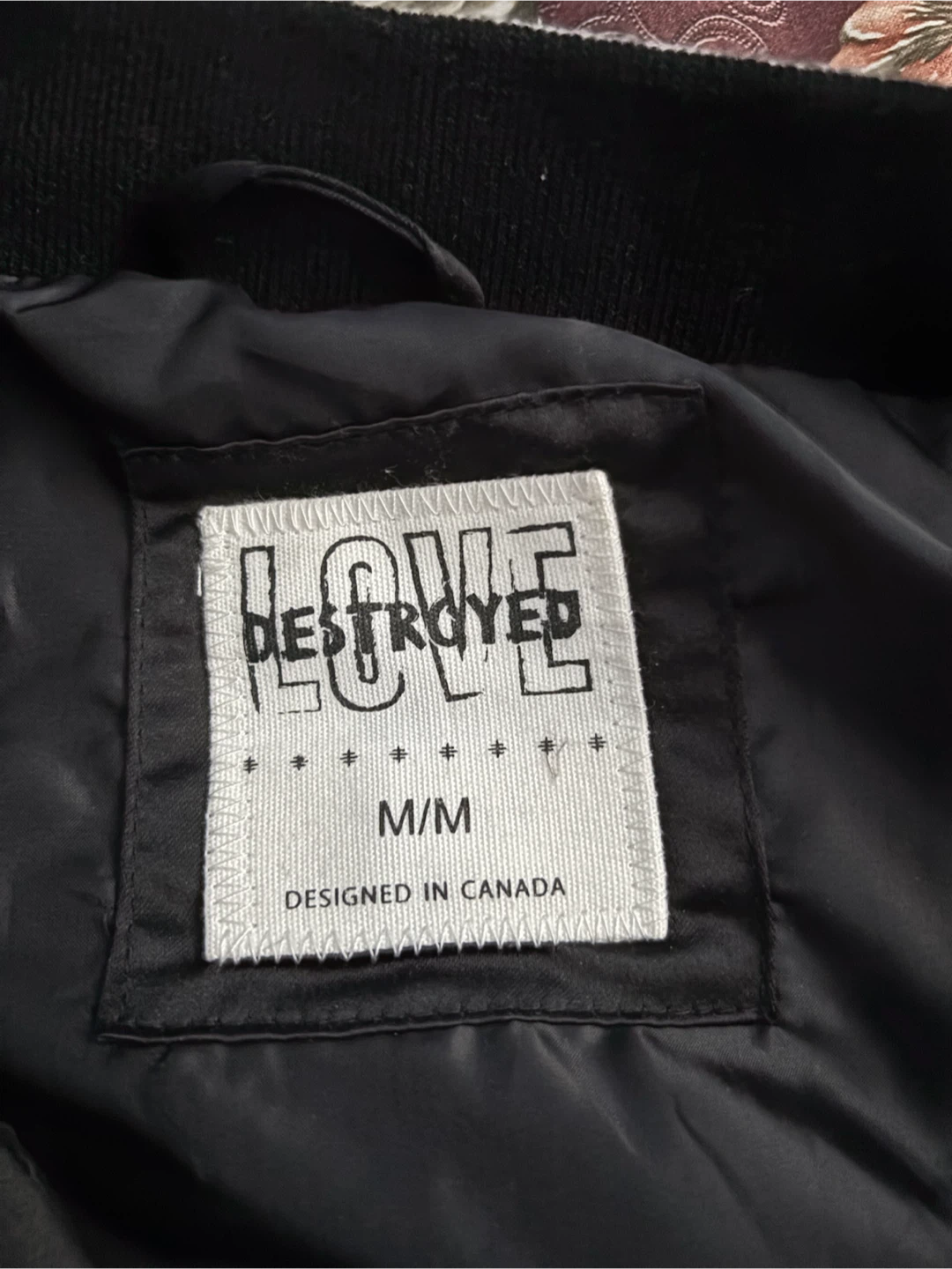 Love Destroyed Bomber Jacket