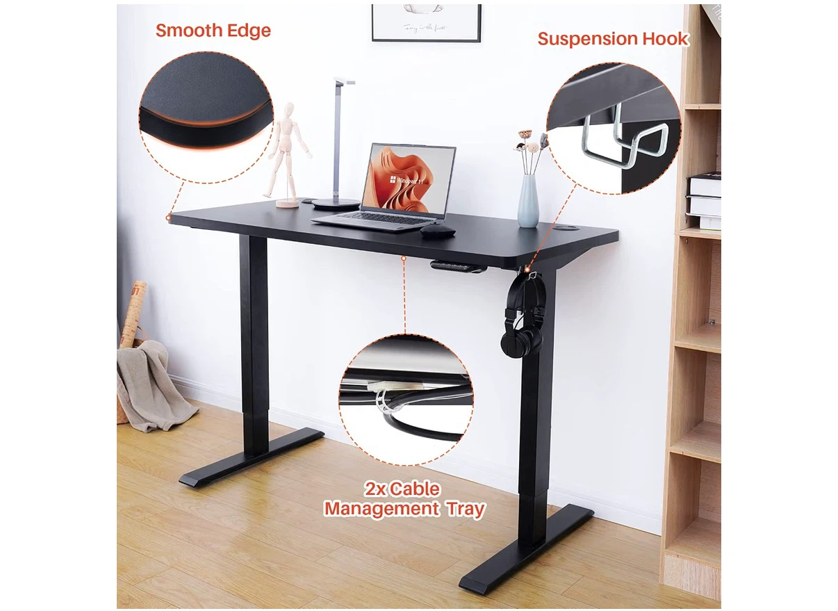 Black Electric Standing Desk - photo 4