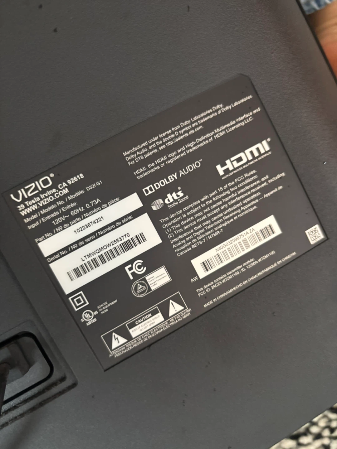 Vizio 32 inch Smart TV - photo 3