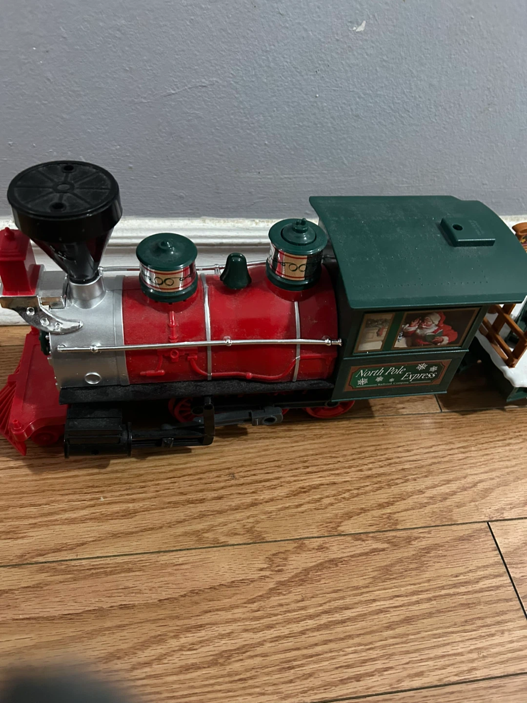 North Pole Express Toy Train Set