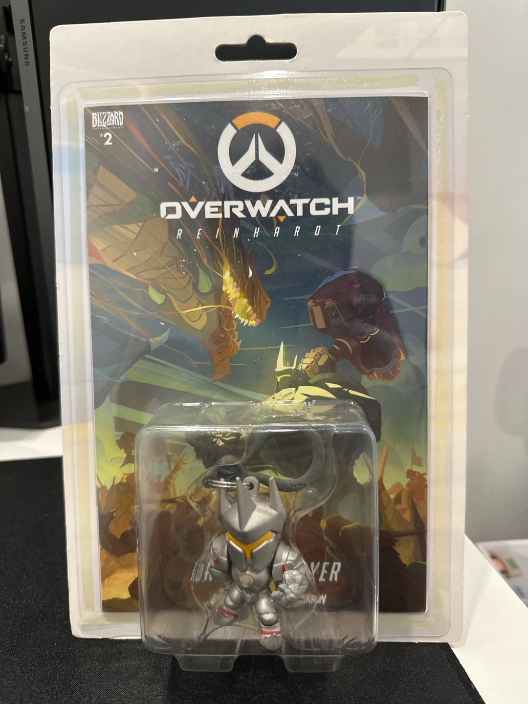 Blizzard Overwatch Reinhardt Keychain
