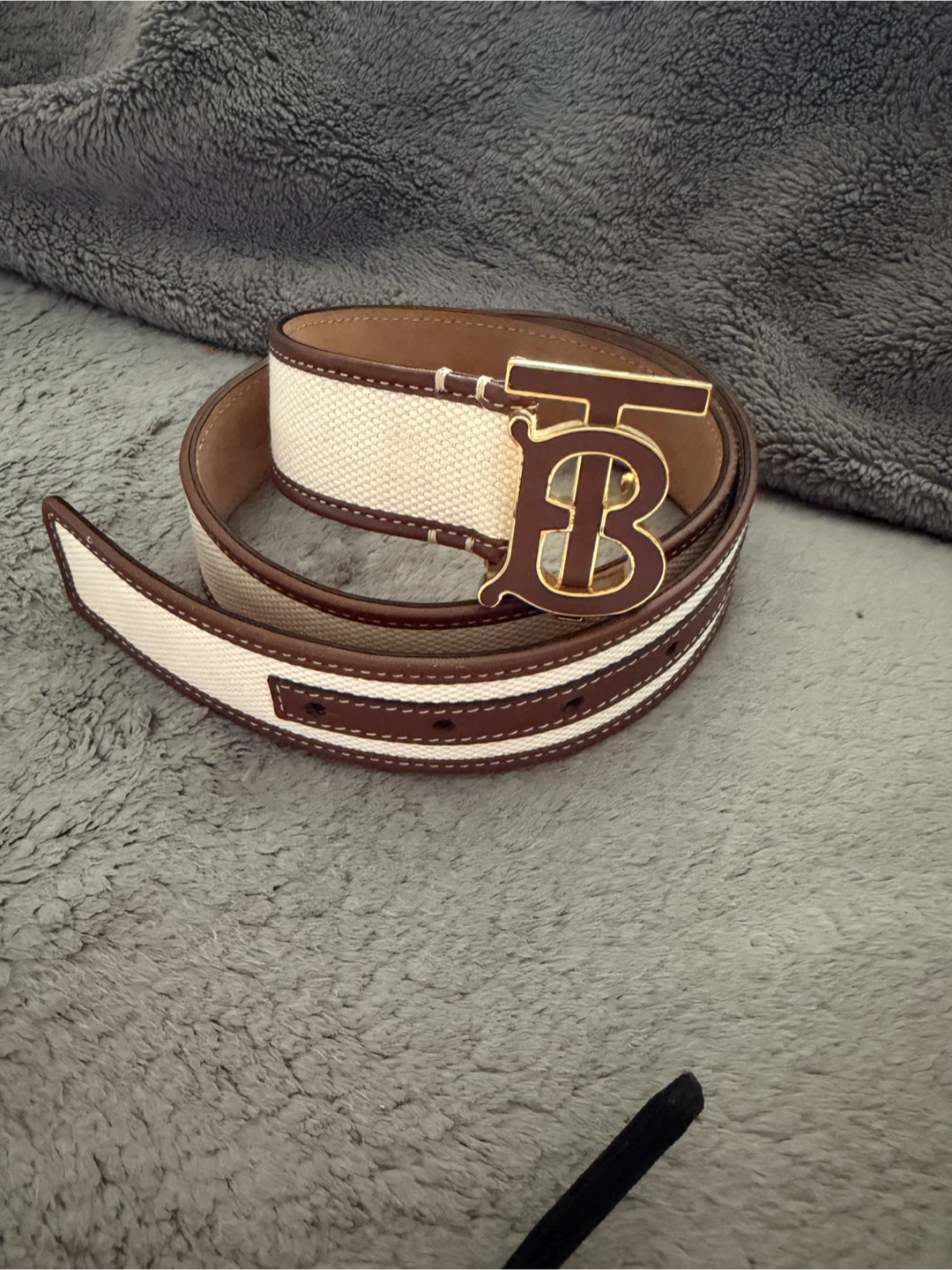 Burberry TB Monogram Belt Authentic - photo 2
