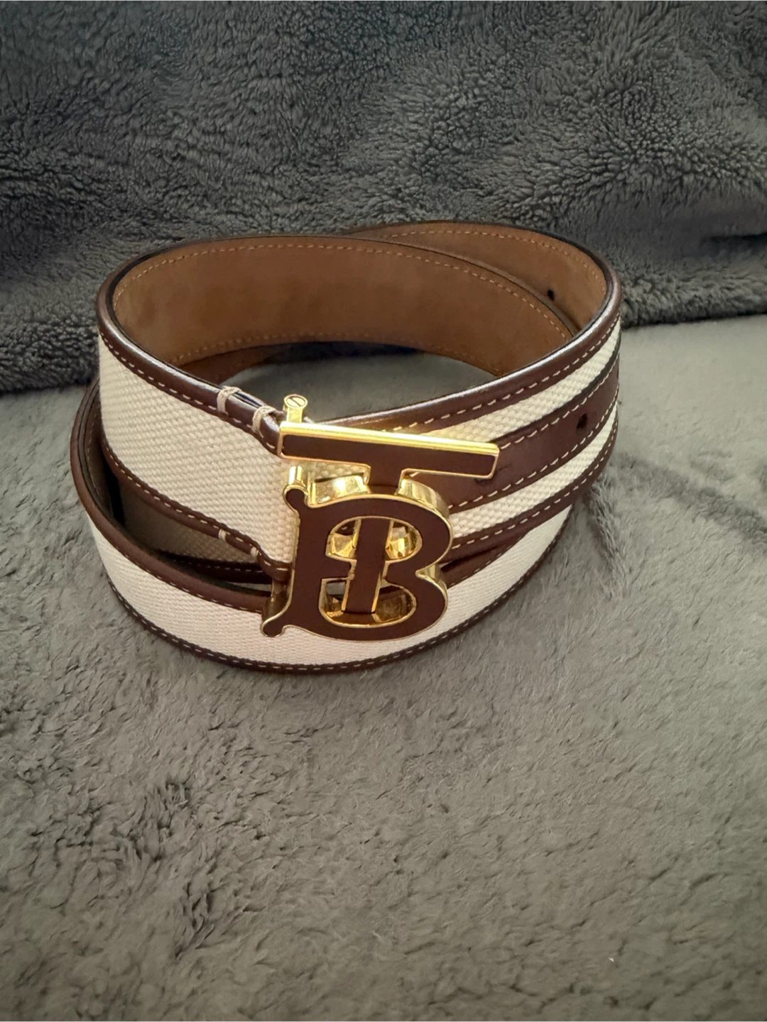 Burberry TB Monogram Belt Authentic - photo 4