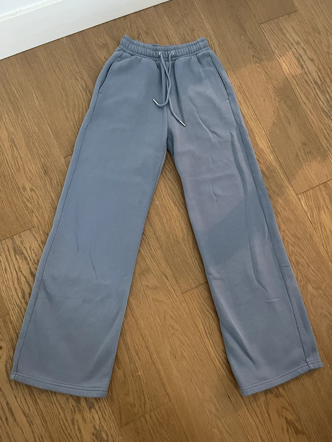 Abercrombie Sunday High Rise Wide Leg Sweatpants