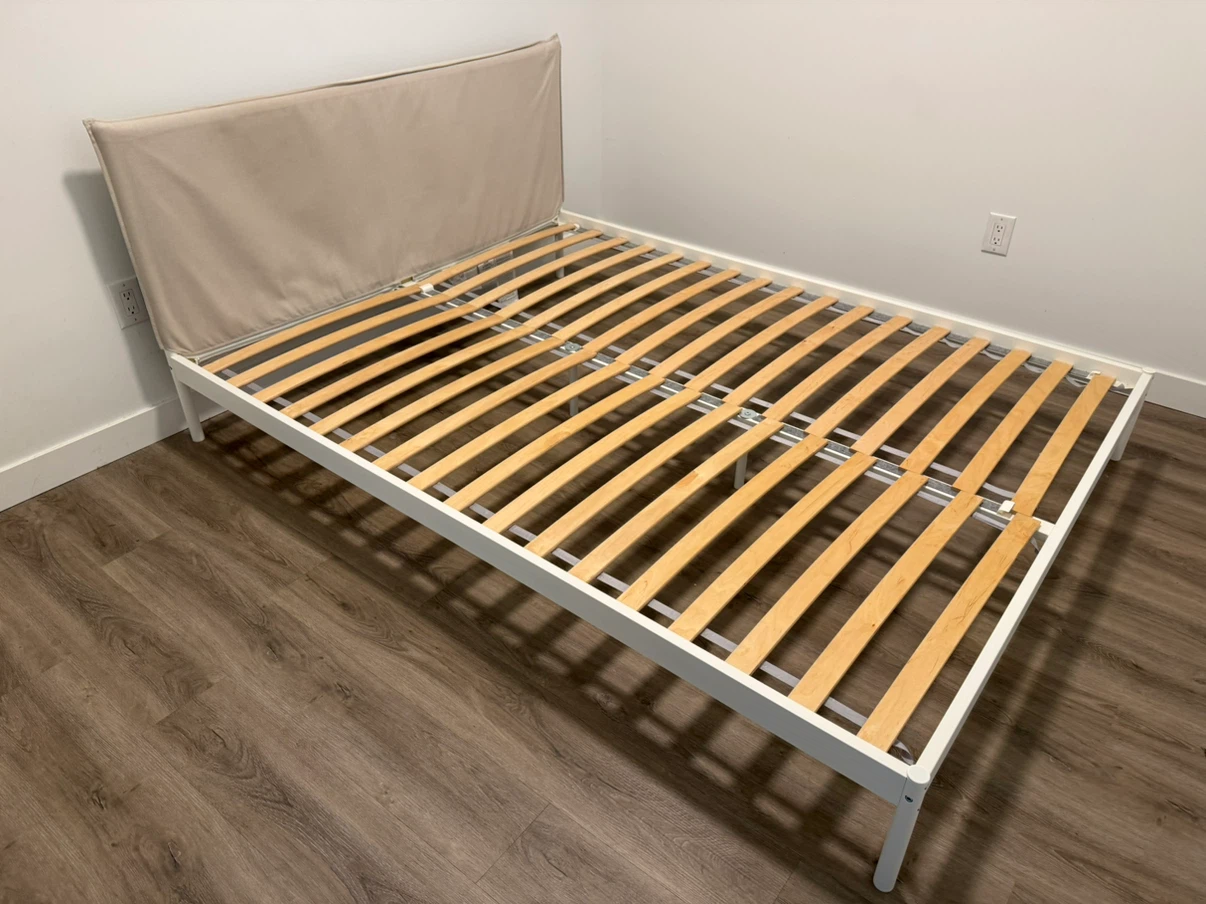 IKEA Queen Bed Frame with Headboard