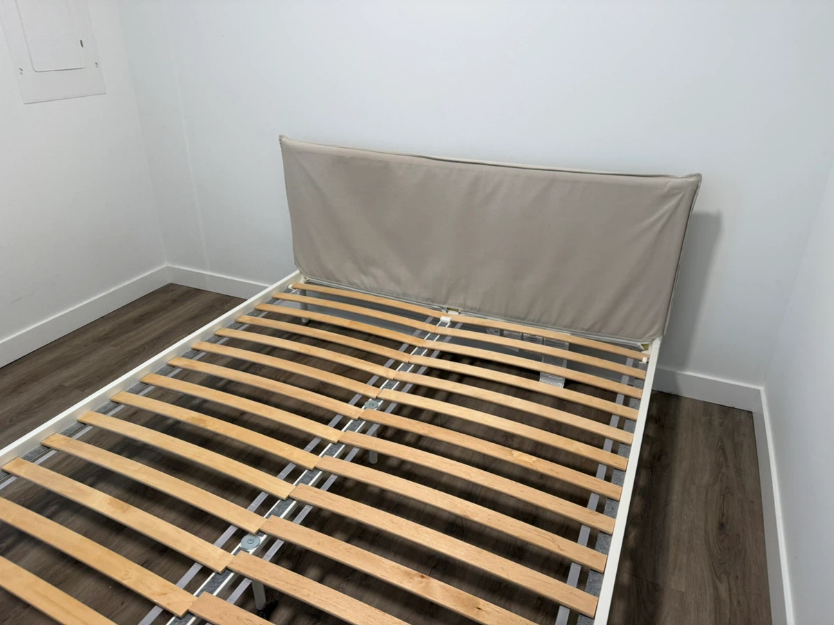 IKEA Queen Bed Frame with Headboard - photo 2