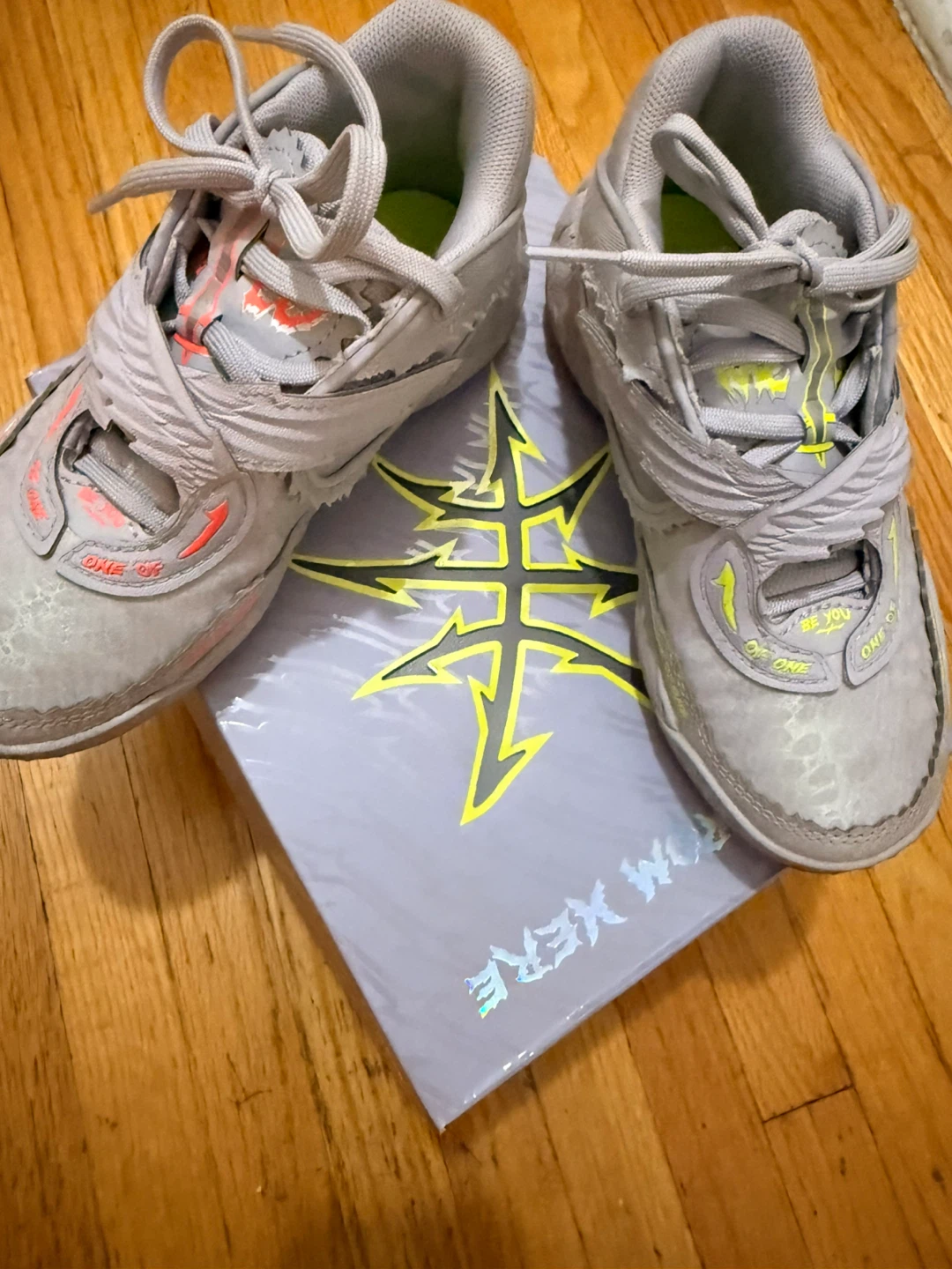 Puma MB Grey Basketball Shoes