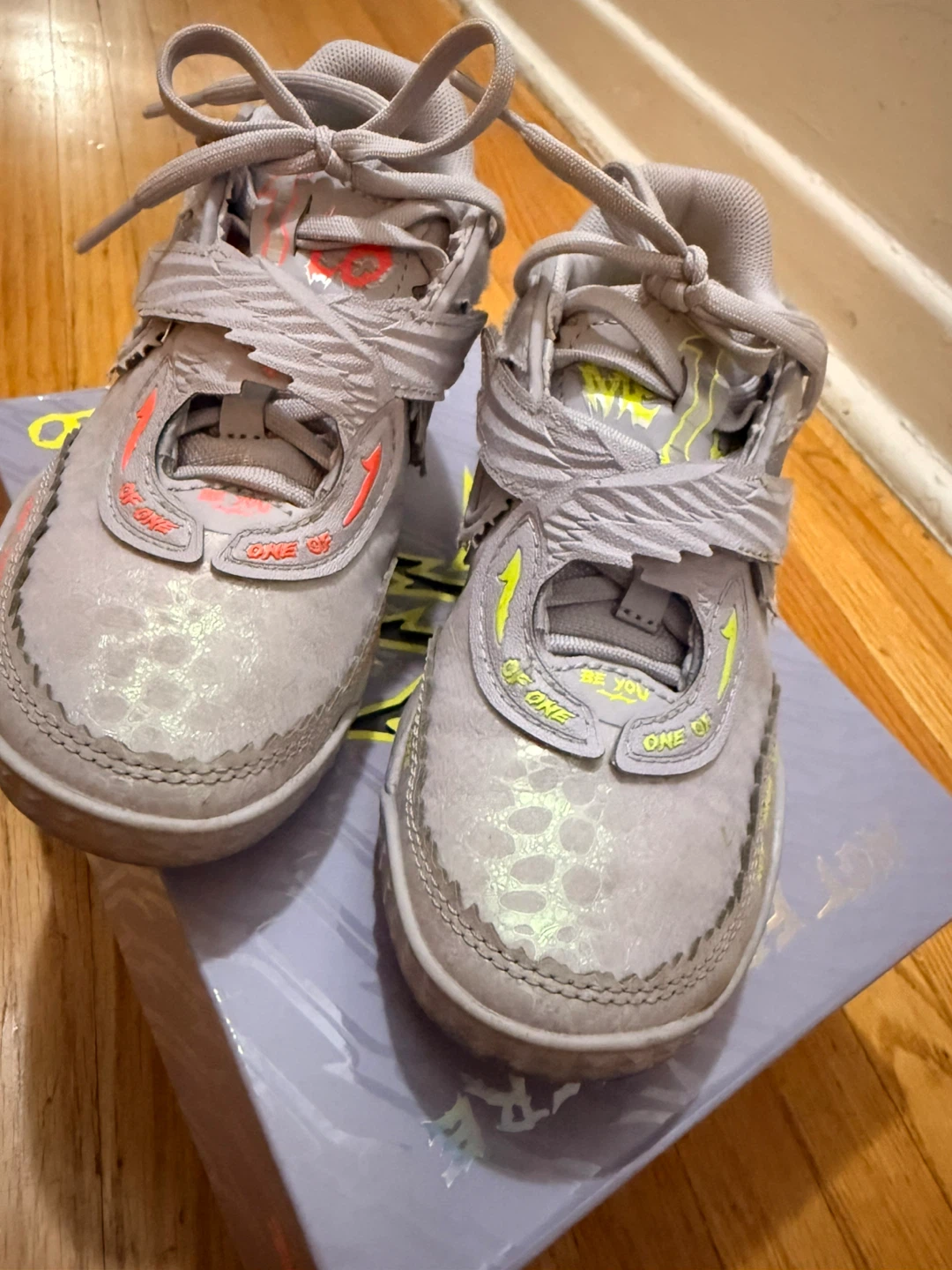 Puma MB Grey Basketball Shoes - photo 3