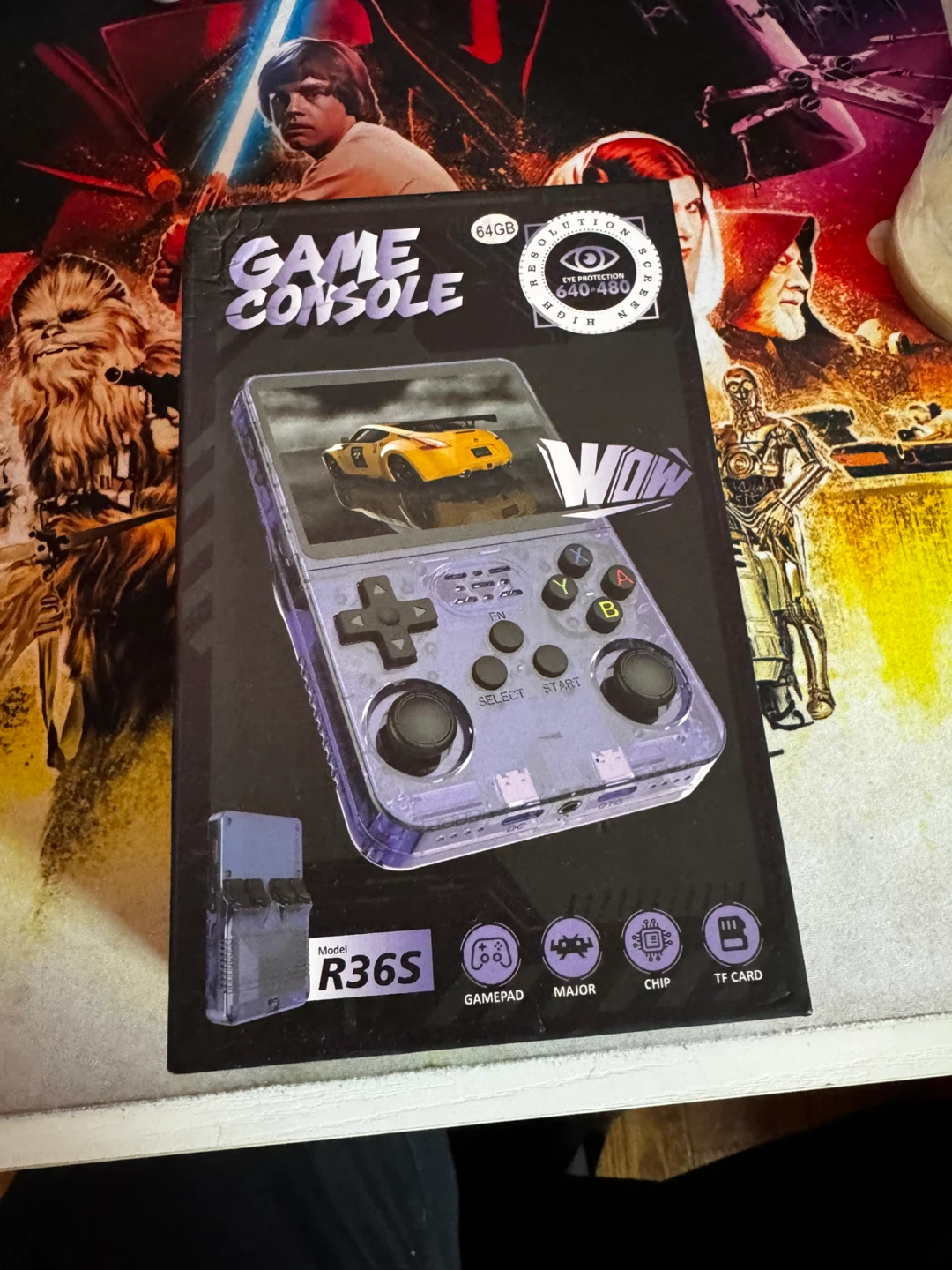 R36S Handheld Game Console