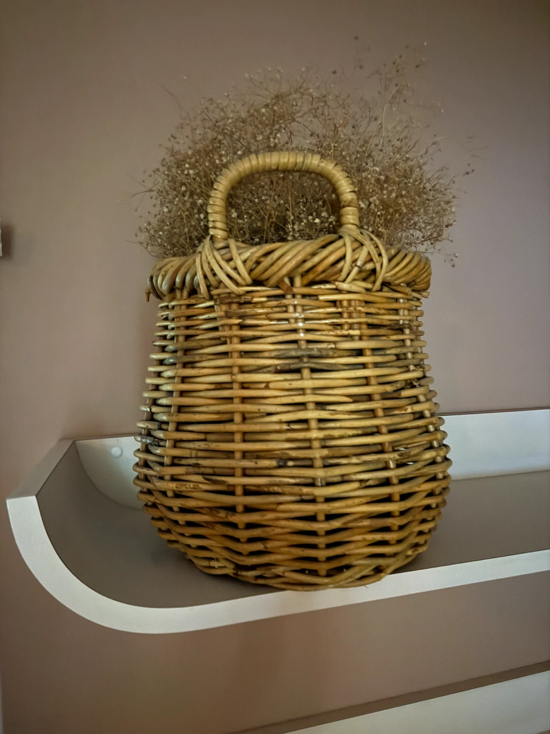 Woven Rattan Basket