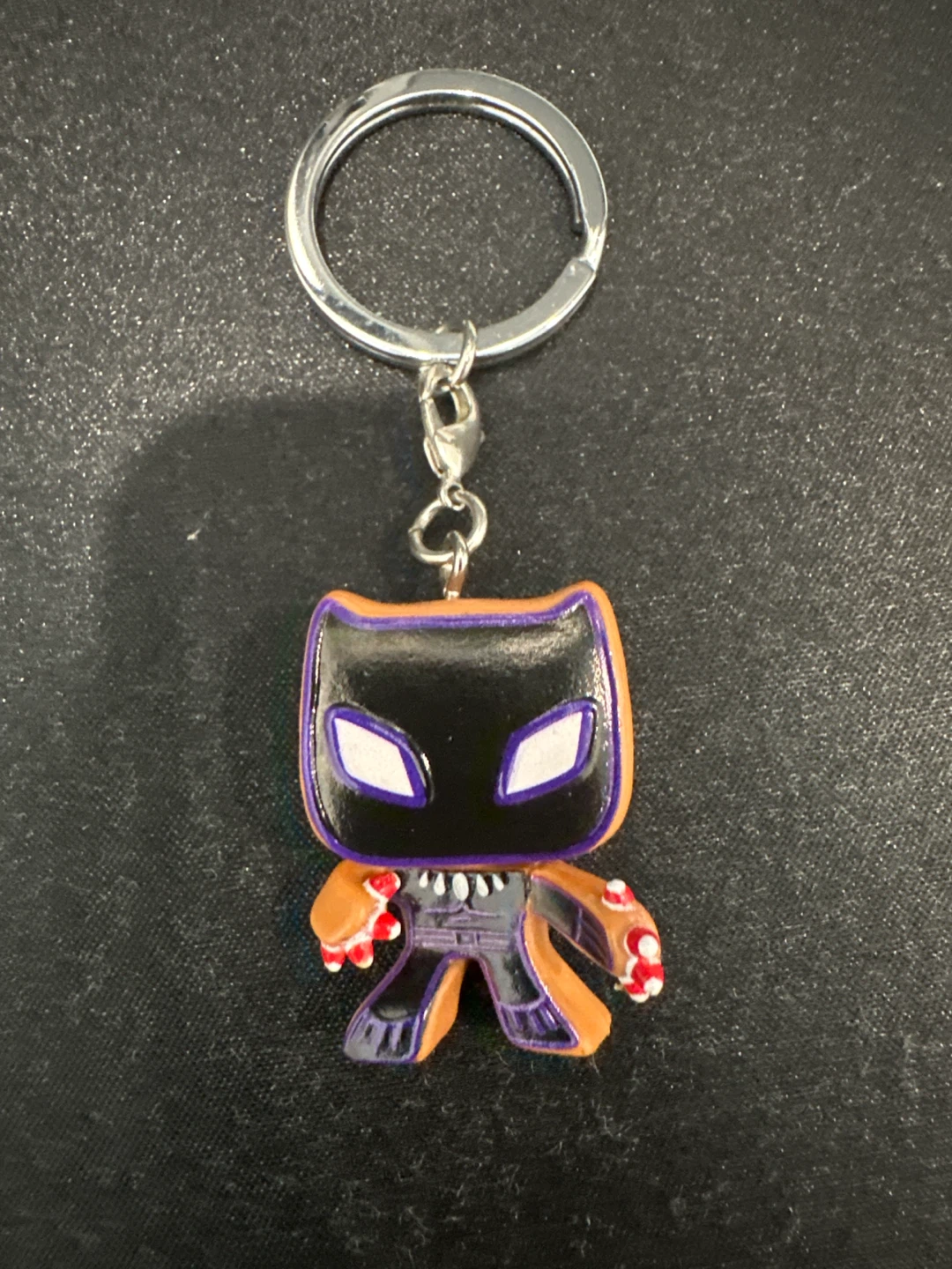 Funko Pop Gingerbread Black Panther Keychain