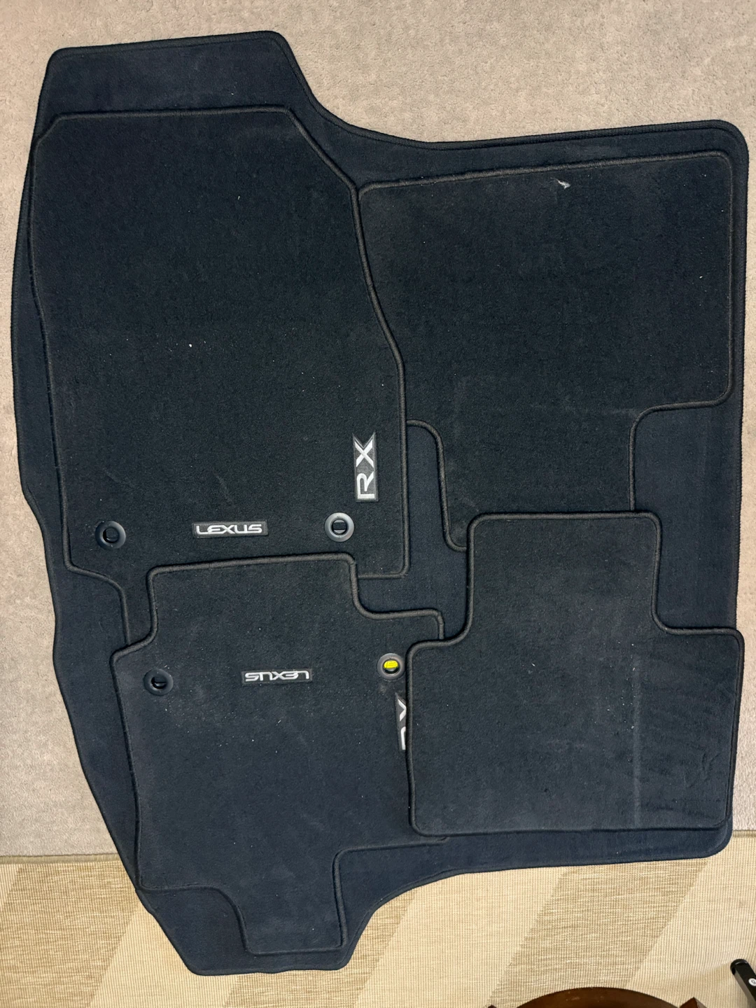 Lexus RX 350H Carpet Floor Mat Sets - photo 2