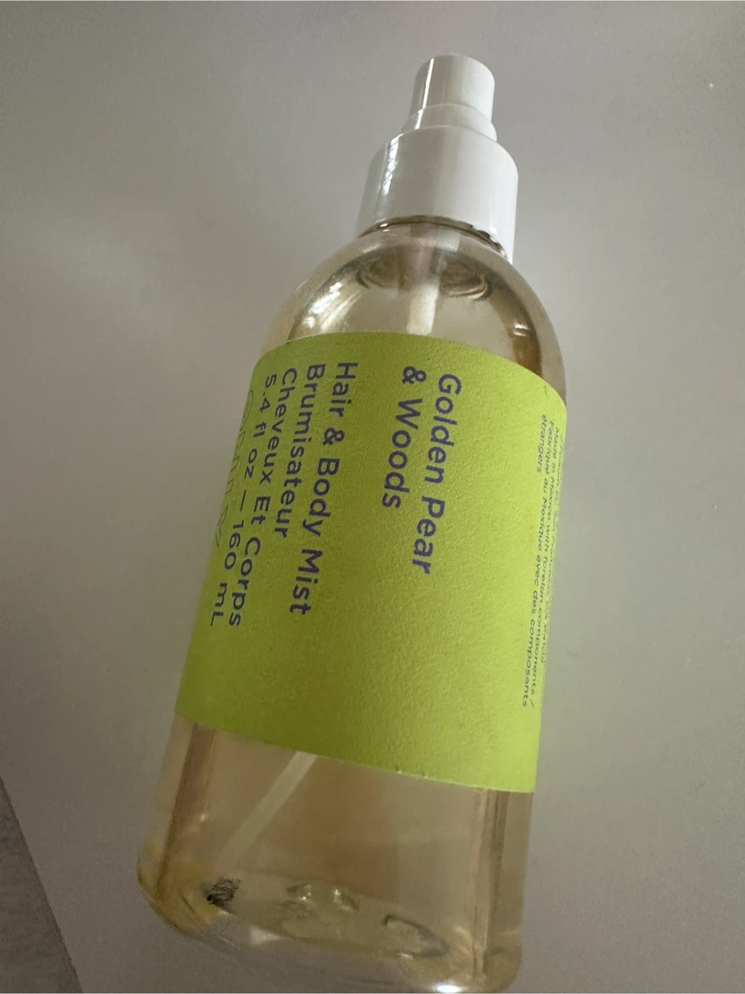 Golden Pear & Woods Hair & Body Mist