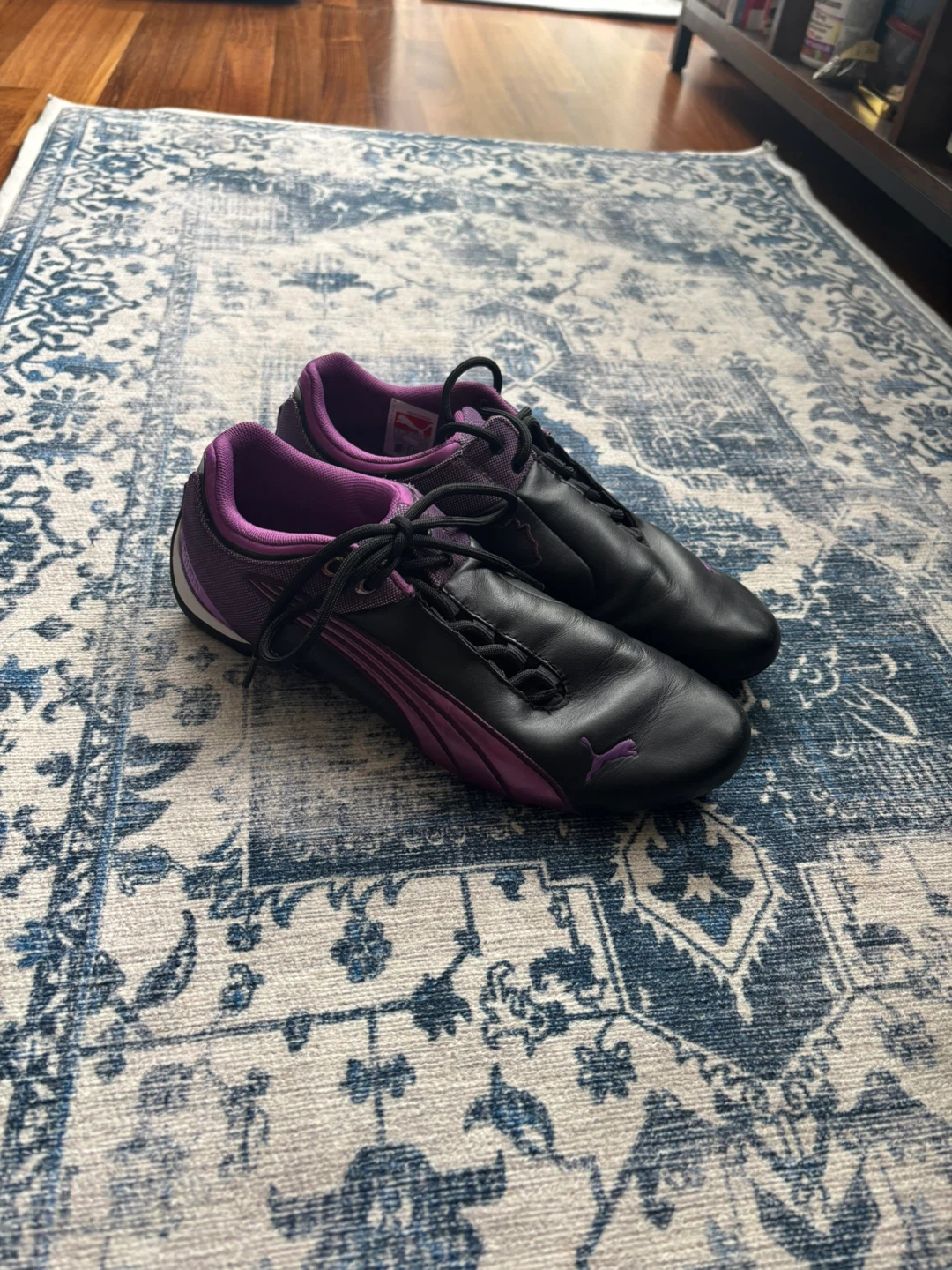 Puma Speedcat Sneakers Black and Purple