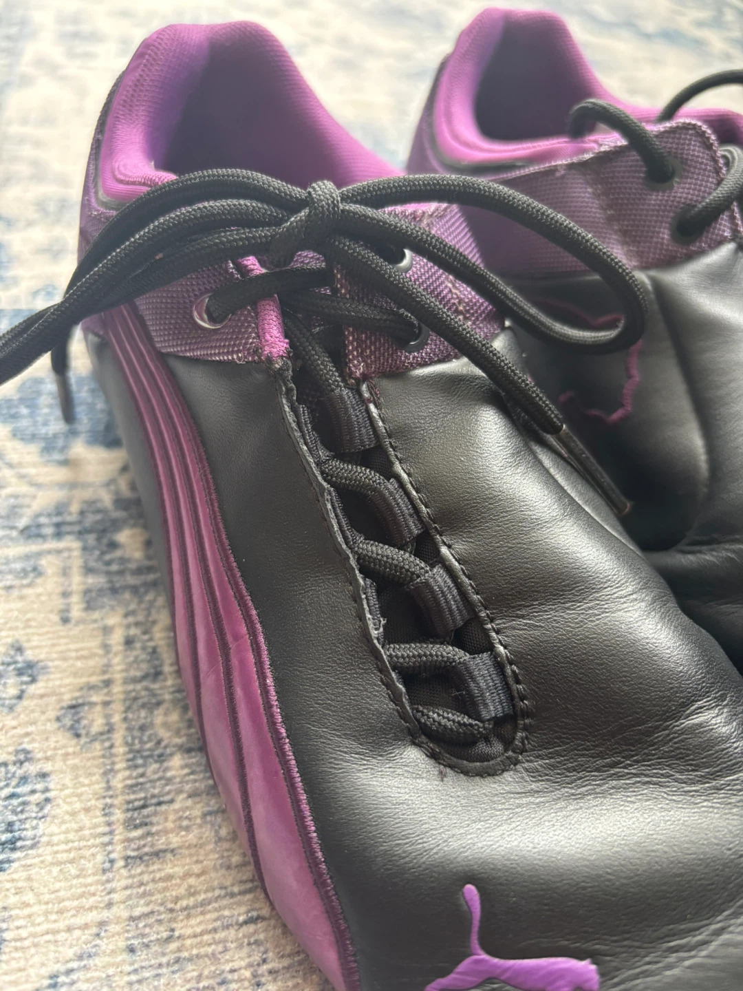 Puma Speedcat Sneakers Black and Purple - photo 3
