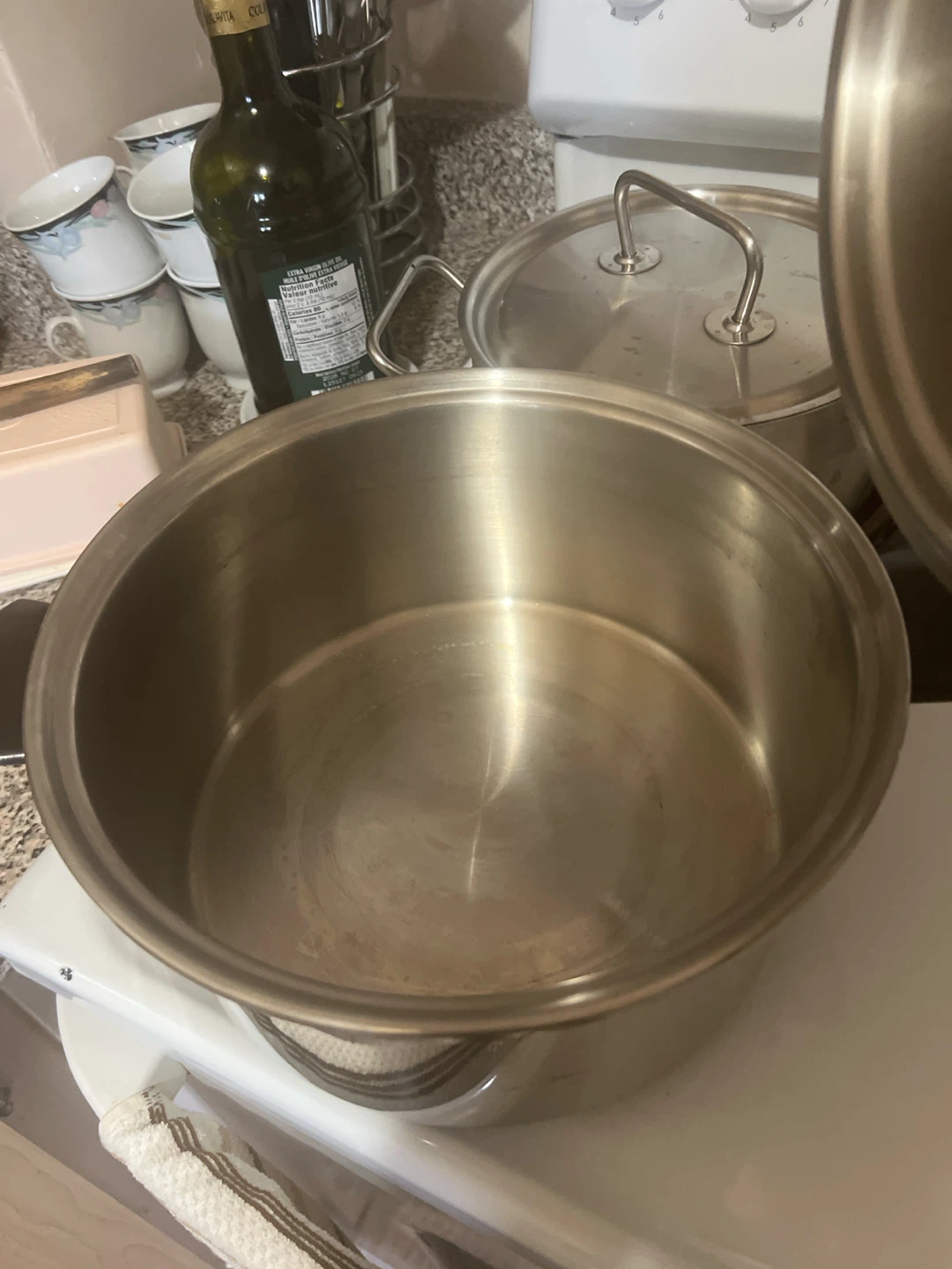 Stainless Steel Stock Pot with Lid - photo 2