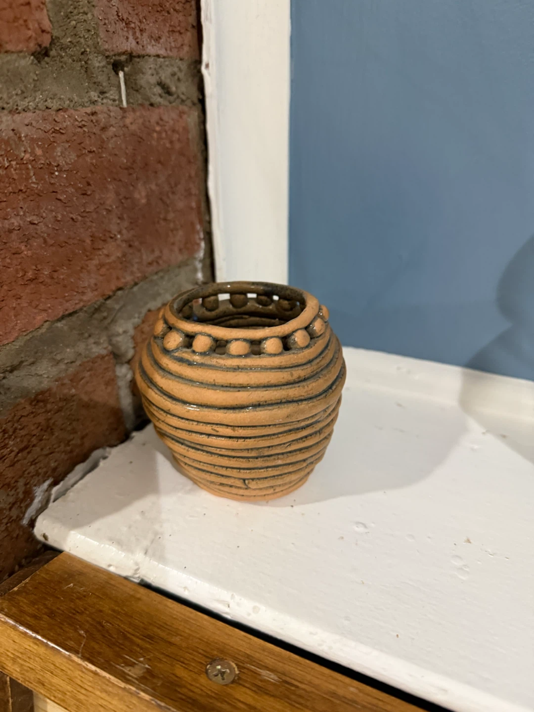 Small Handmade Ceramic Vase