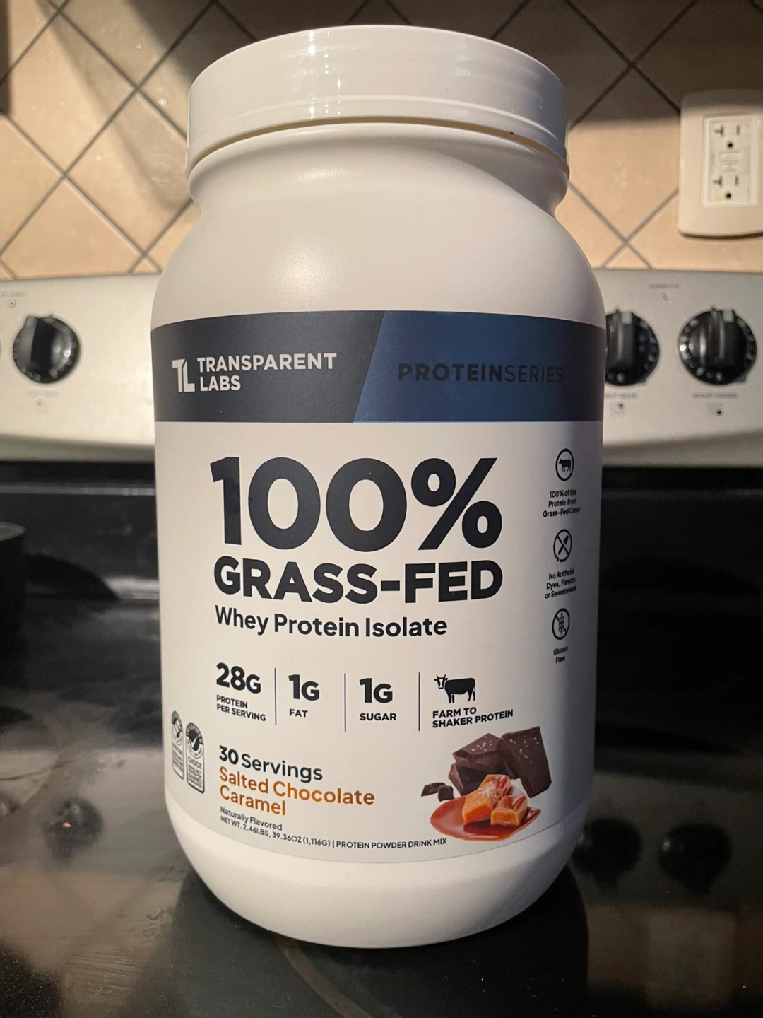 Transparent Labs Whey Protein Isolate (Salted Chocolate Caramel)