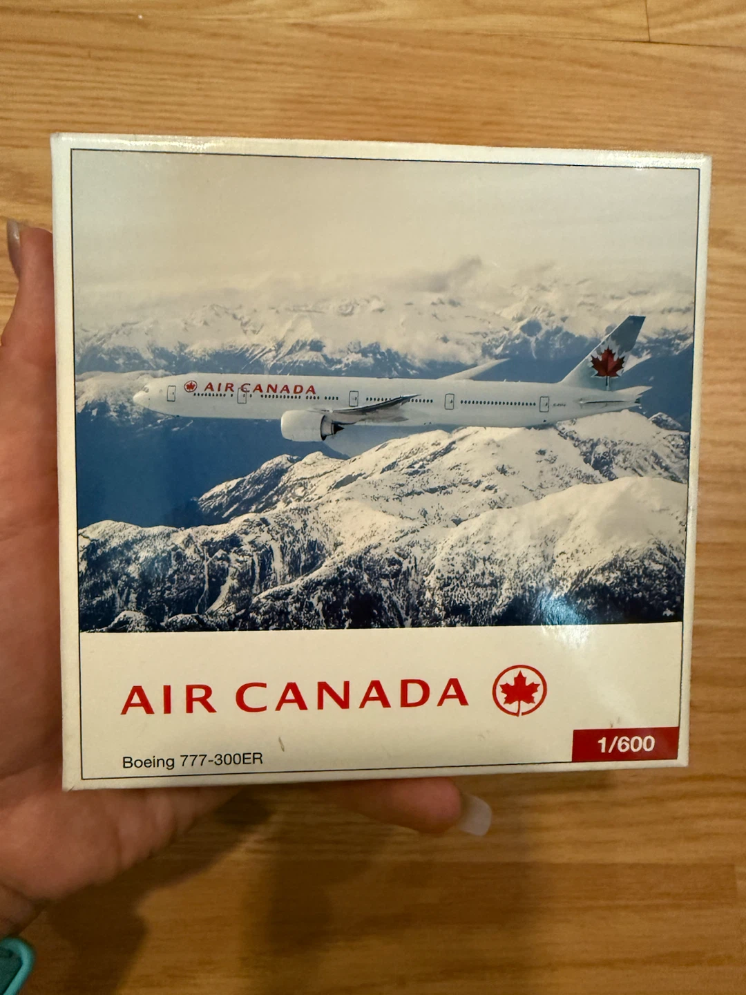 Air Canada Model Plane 1/600  Boeing 777-300ER NEW IN BOX - photo 5