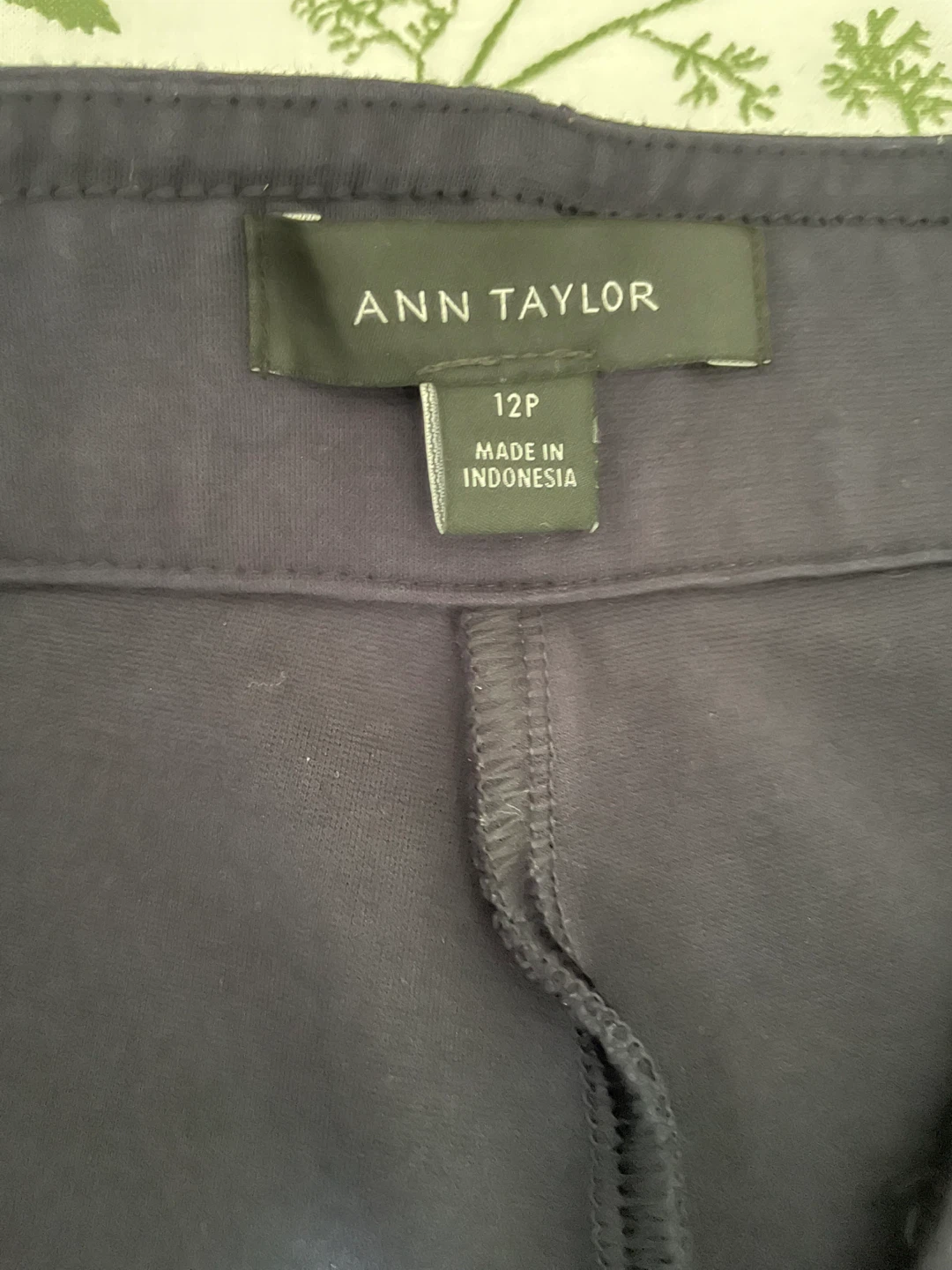 Ann Taylor Navy Trousers Size 12P