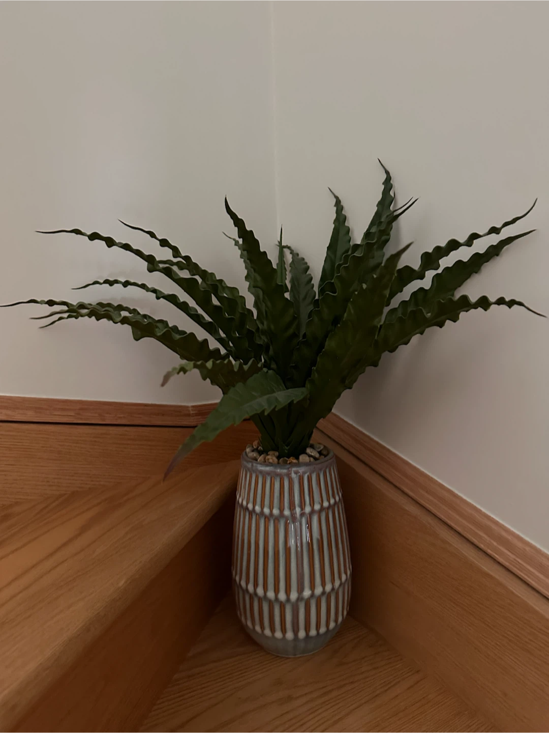 Artificial Potted Plant in Ceramic Vase - photo 2