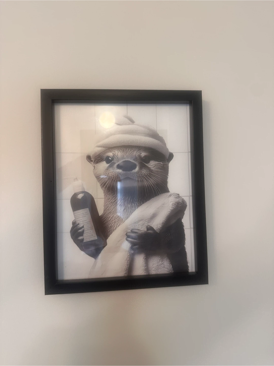 Set of 2 Animal Bathroom Wall Art Prints - photo 3