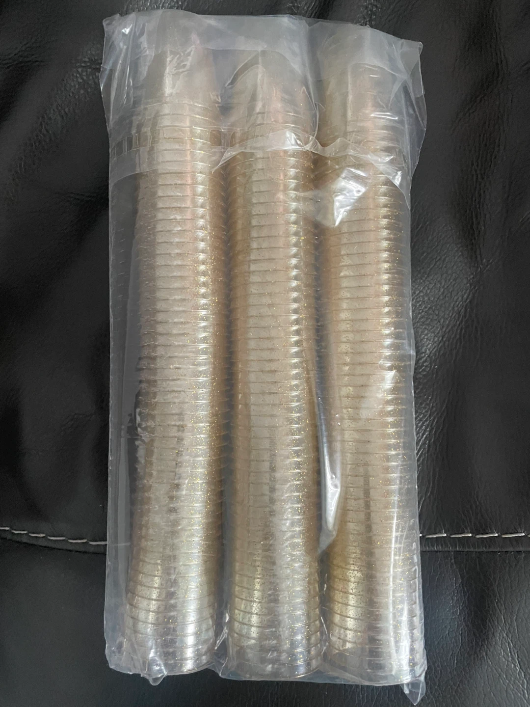 NEW! 150 Gold Mini Plastic Shot Glasses - photo 2