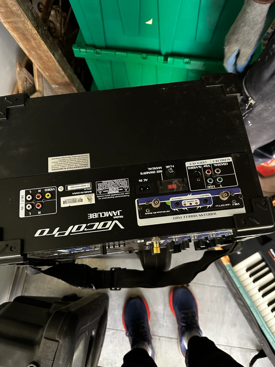 VocoPro JamCube Portable Karaoke System - photo 3