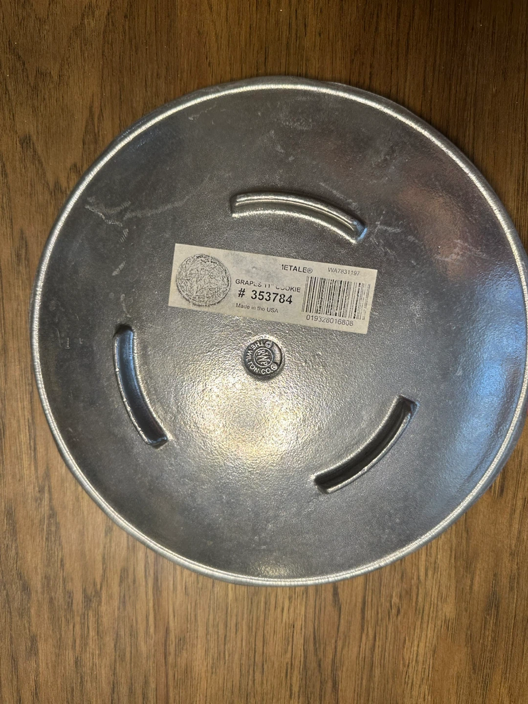 Beautiful Vintage Wilton Armetale Pewter Serving Tray / Platter - photo 2
