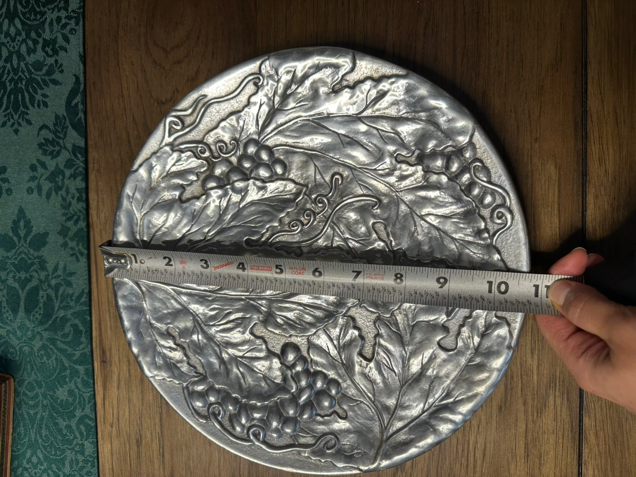 Beautiful Vintage Wilton Armetale Pewter Serving Tray / Platter - photo 3
