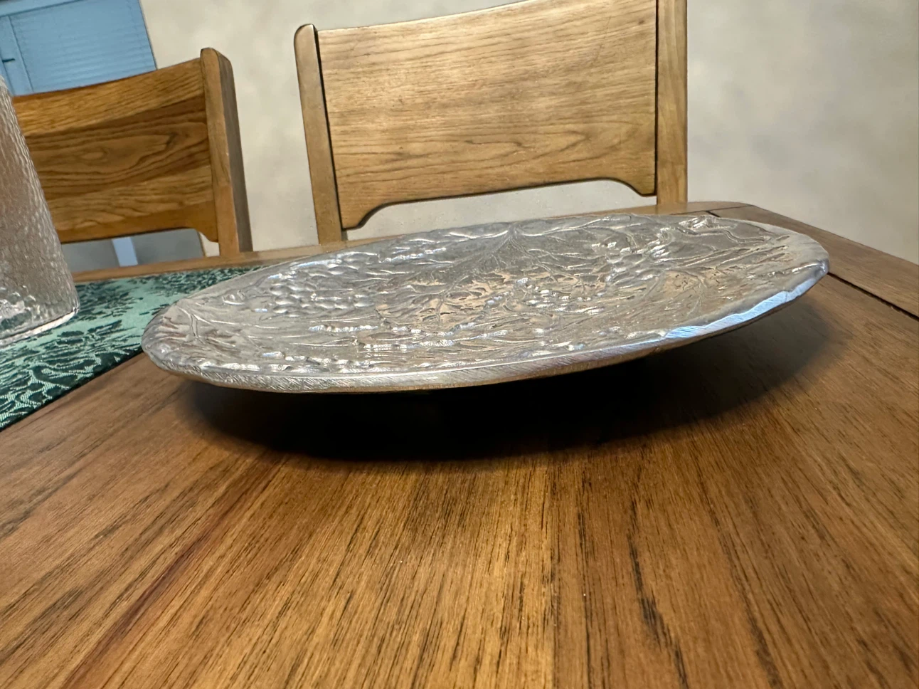 Beautiful Vintage Wilton Armetale Pewter Serving Tray / Platter - photo 5