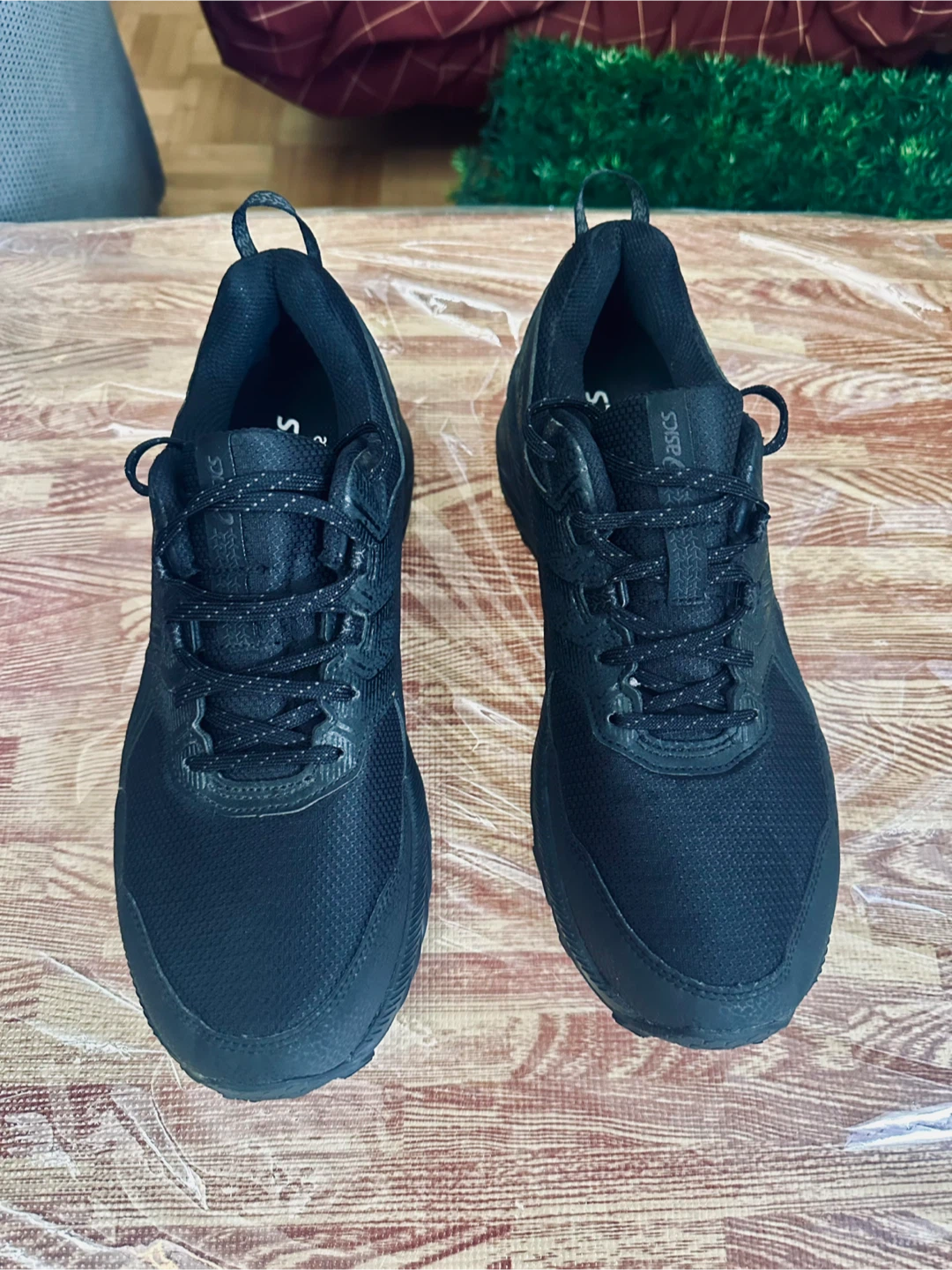 Asics Black Running Shoes