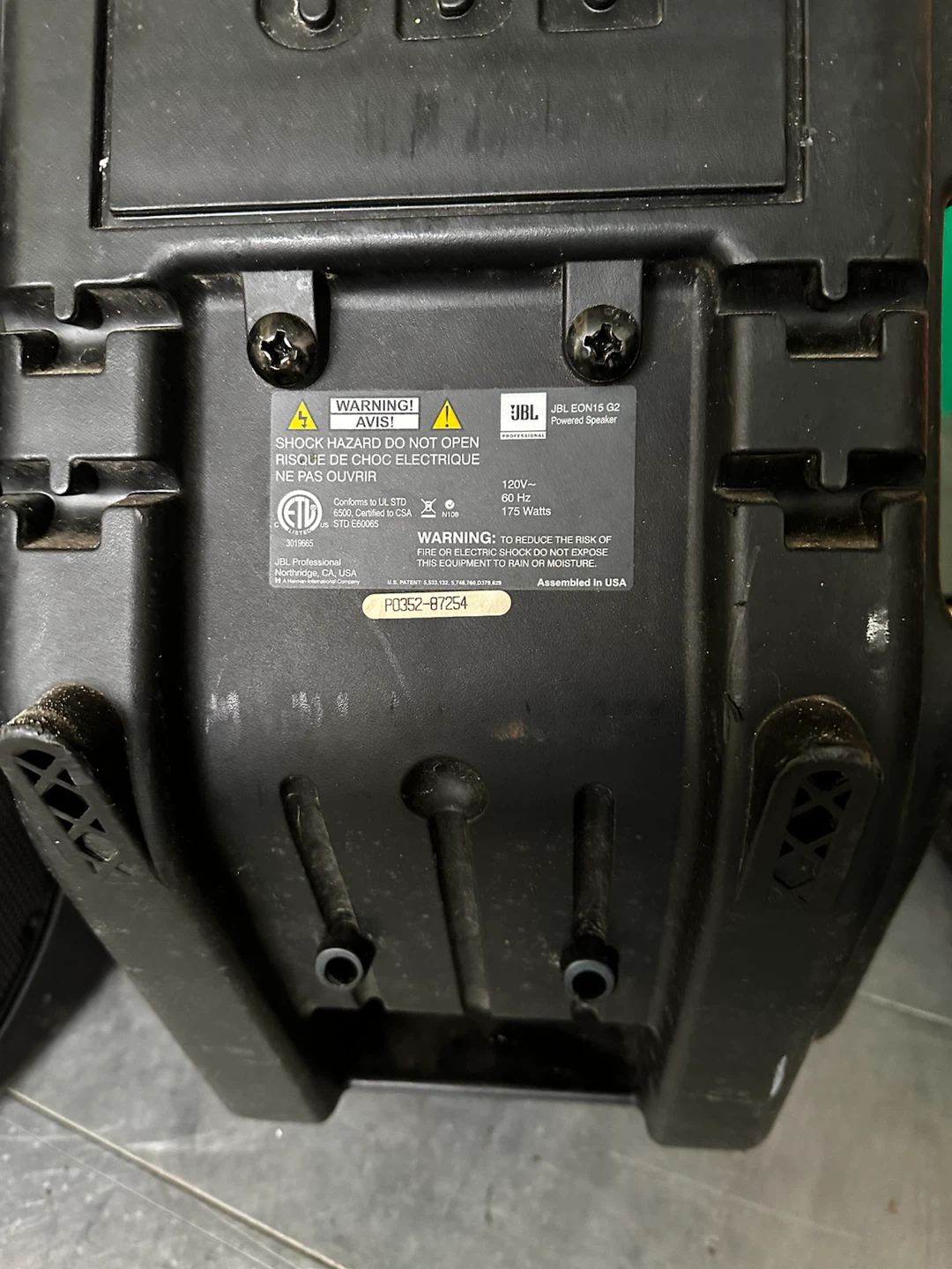 JBL EON15 G2 Powered Speaker - photo 2