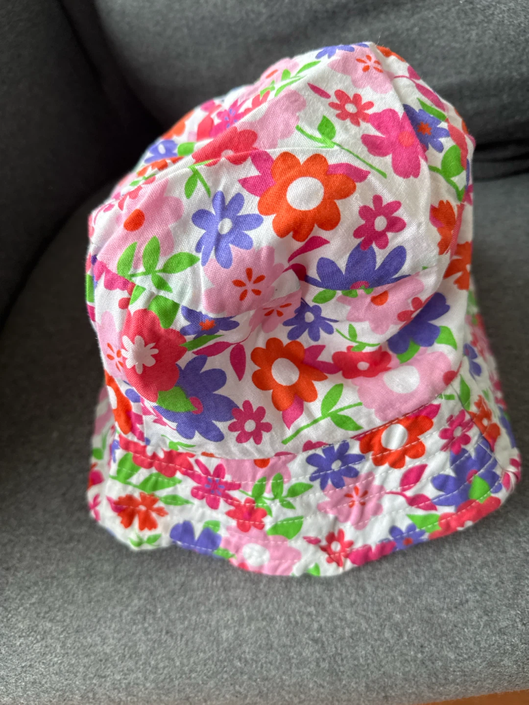 Floral pattern bucket hat - photo 2