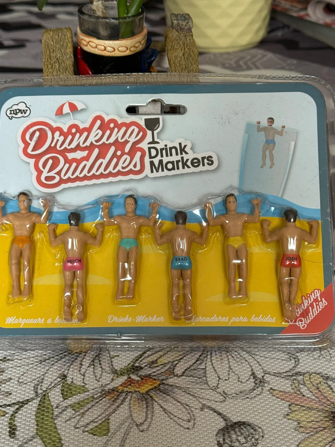 NPW Drinking Buddies Drink Markers