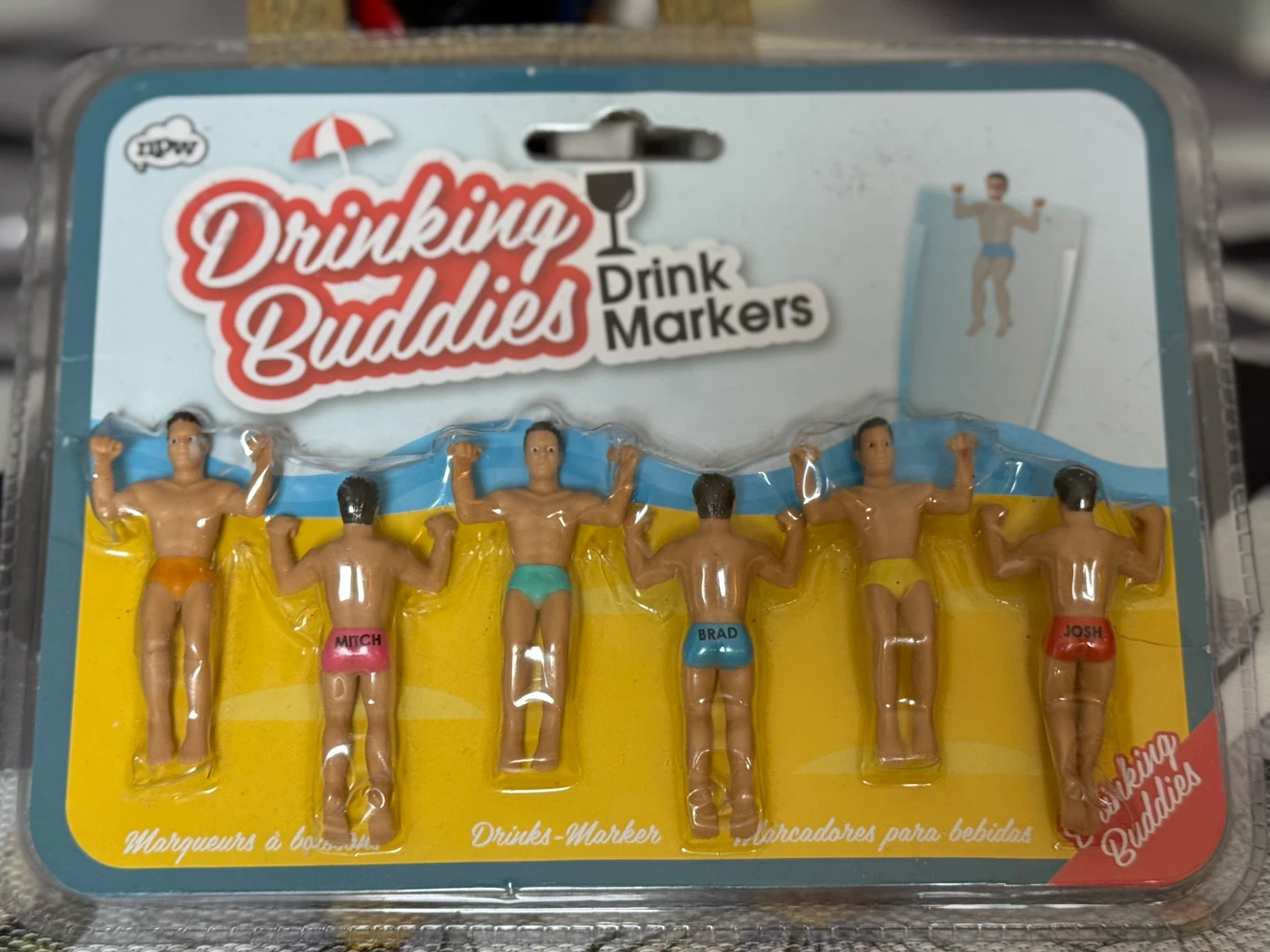 NPW Drinking Buddies Drink Markers - photo 2