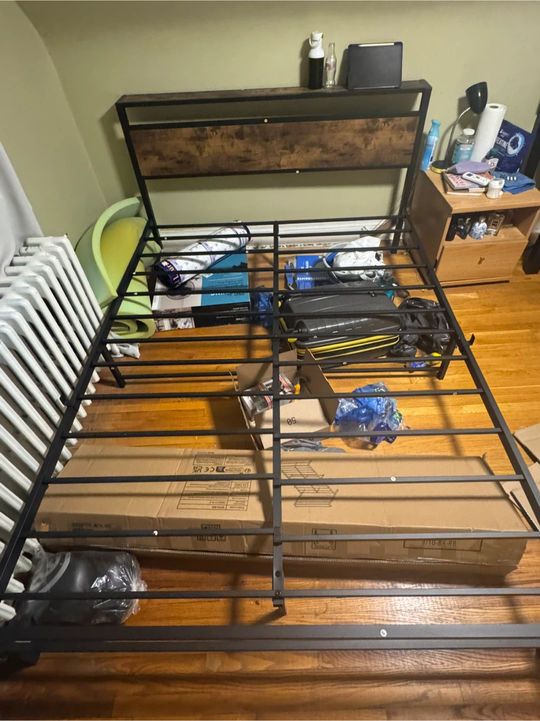 Queen Bed Frame with Headboard