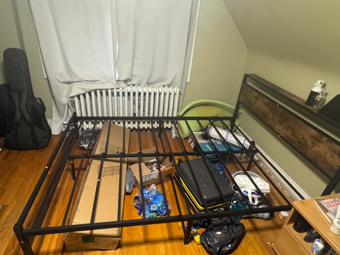 Queen Bed Frame with Headboard - photo 2