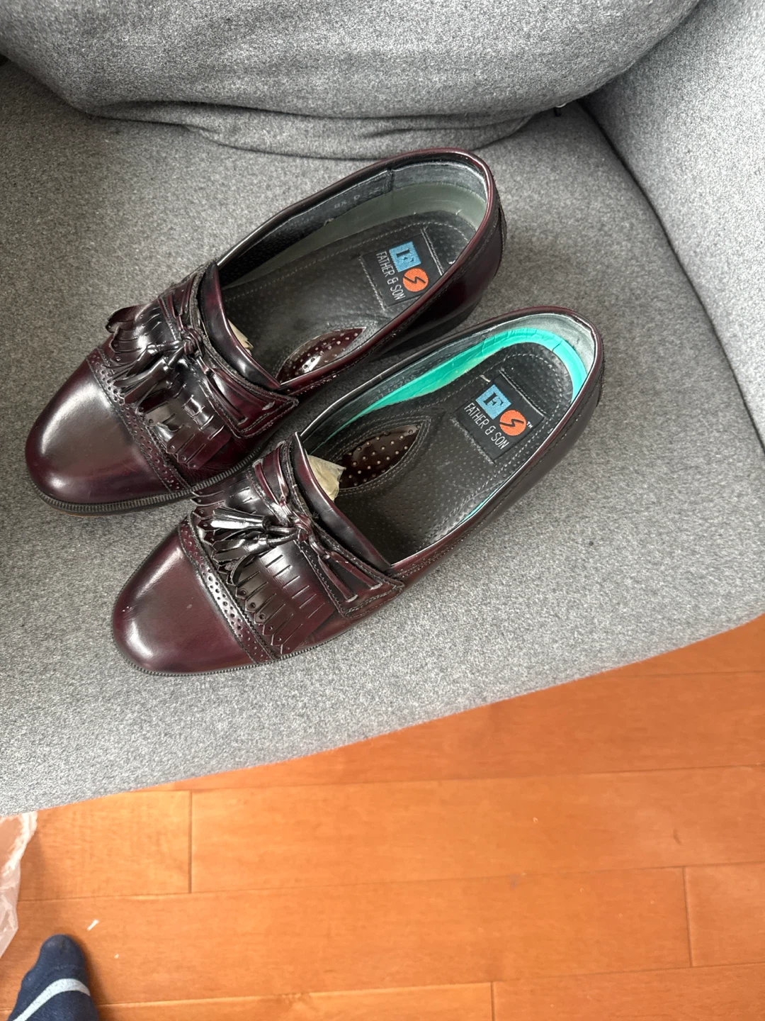 Father & Son Leather Tassel Loafers - photo 2