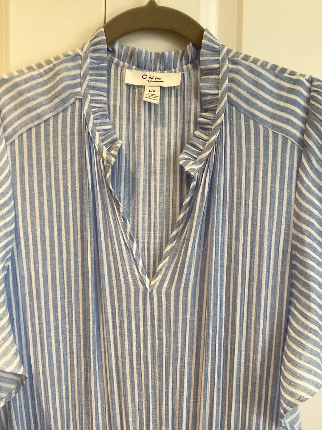 SUMMER BLUE STRIPED DRESS - photo 3