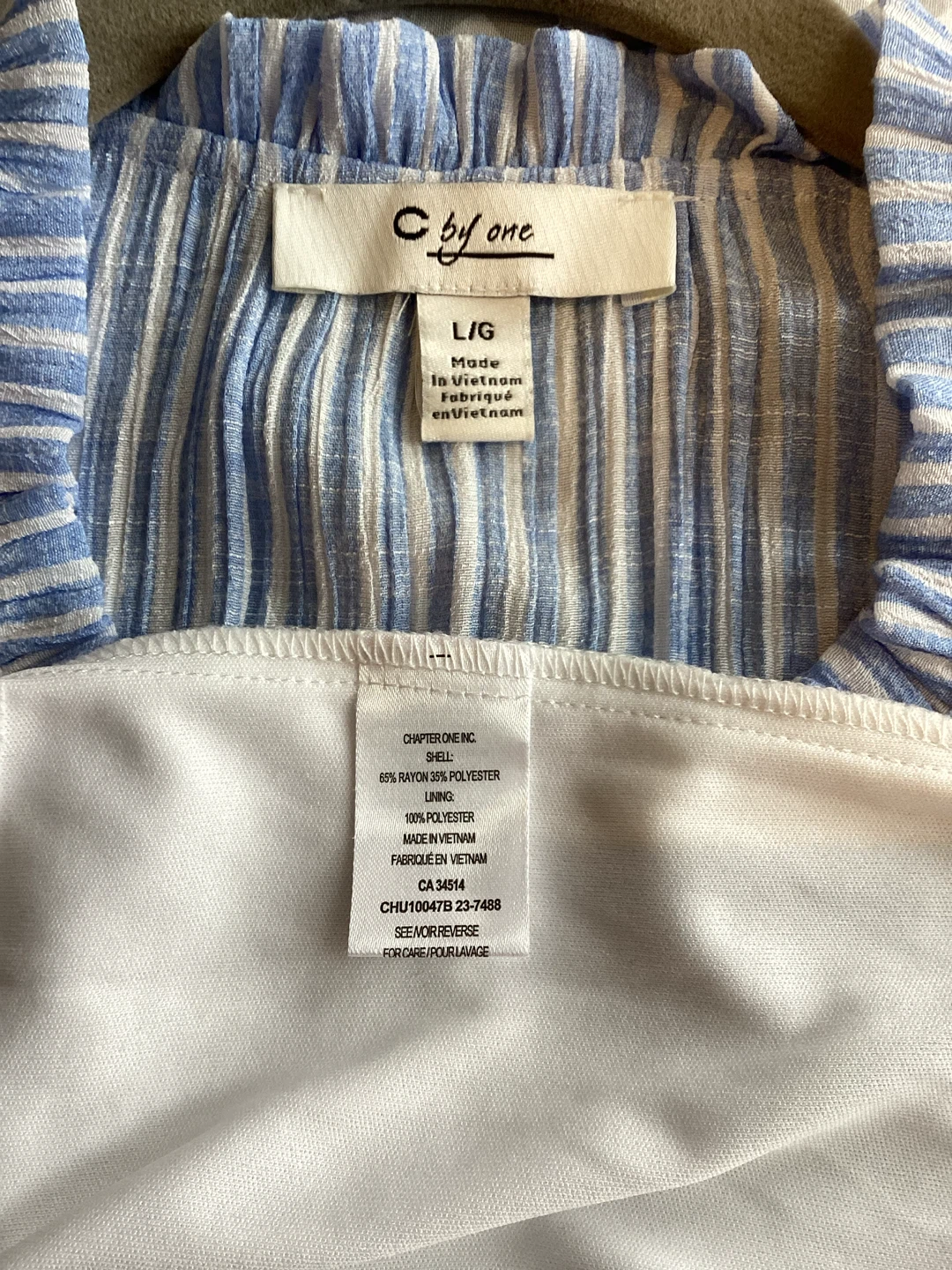 SUMMER BLUE STRIPED DRESS - photo 4