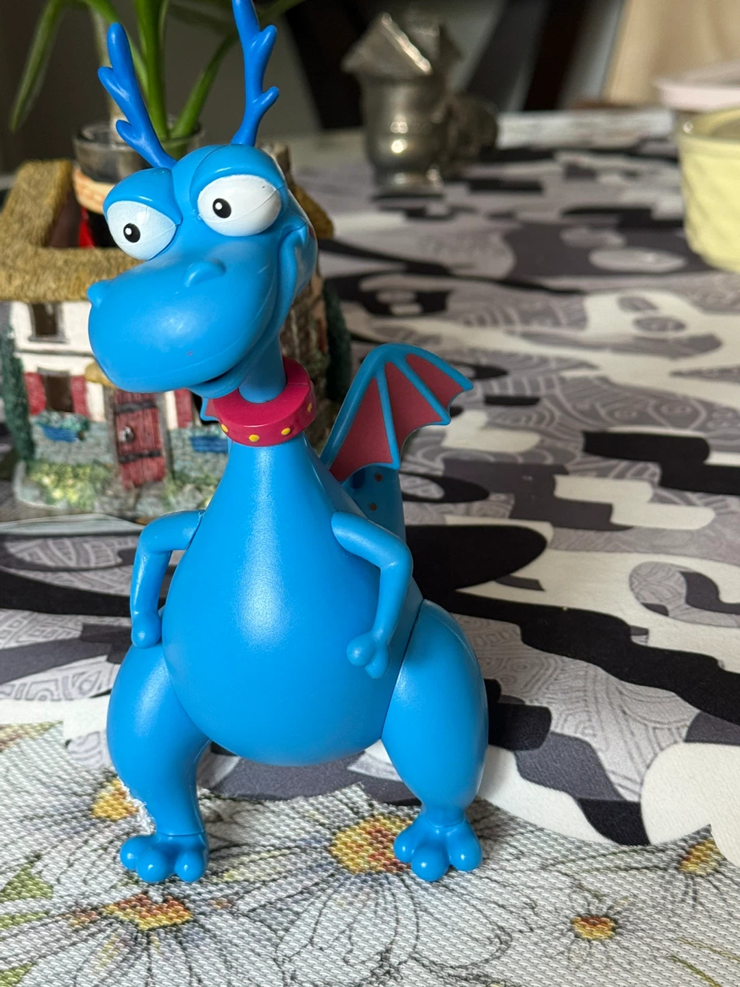 Blue Dragon Figure