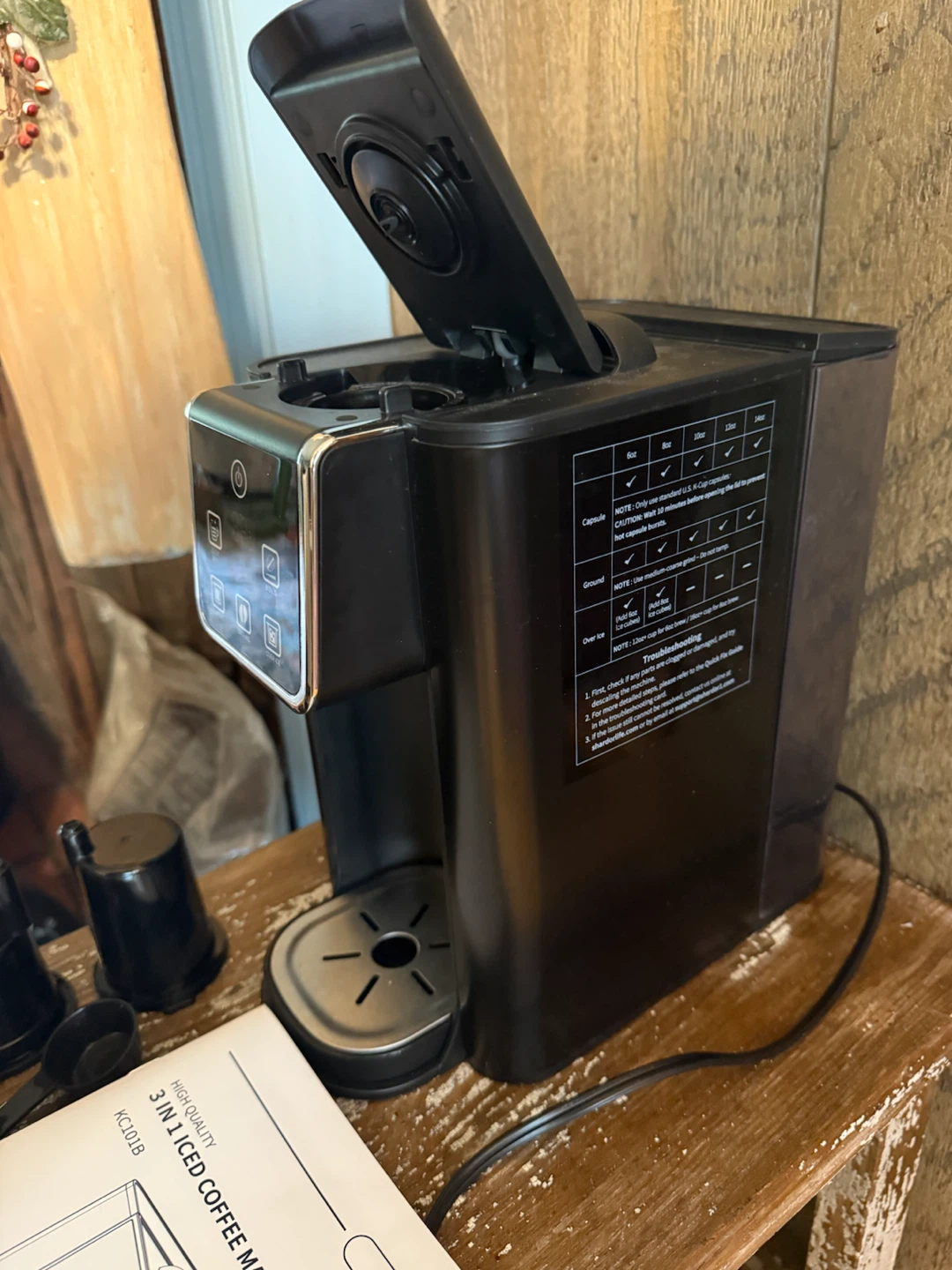 Brand new Shardor hot and iced coffee machine - photo 4