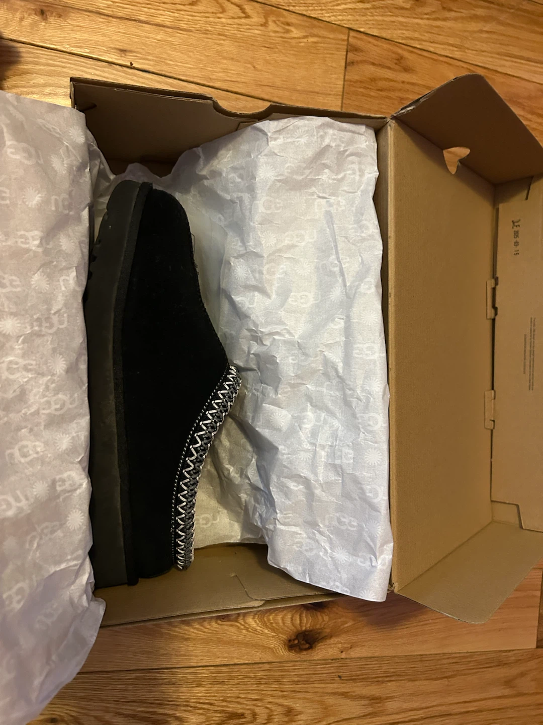 UGG Black Suede Slippers - photo 2