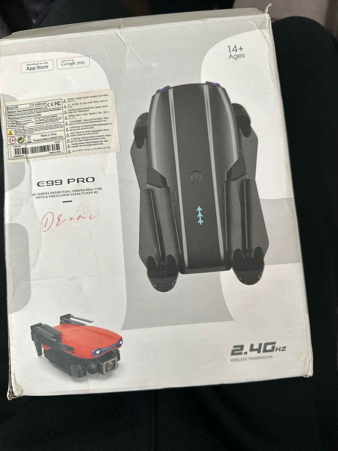 E99 Pro Drone with Carrying Case