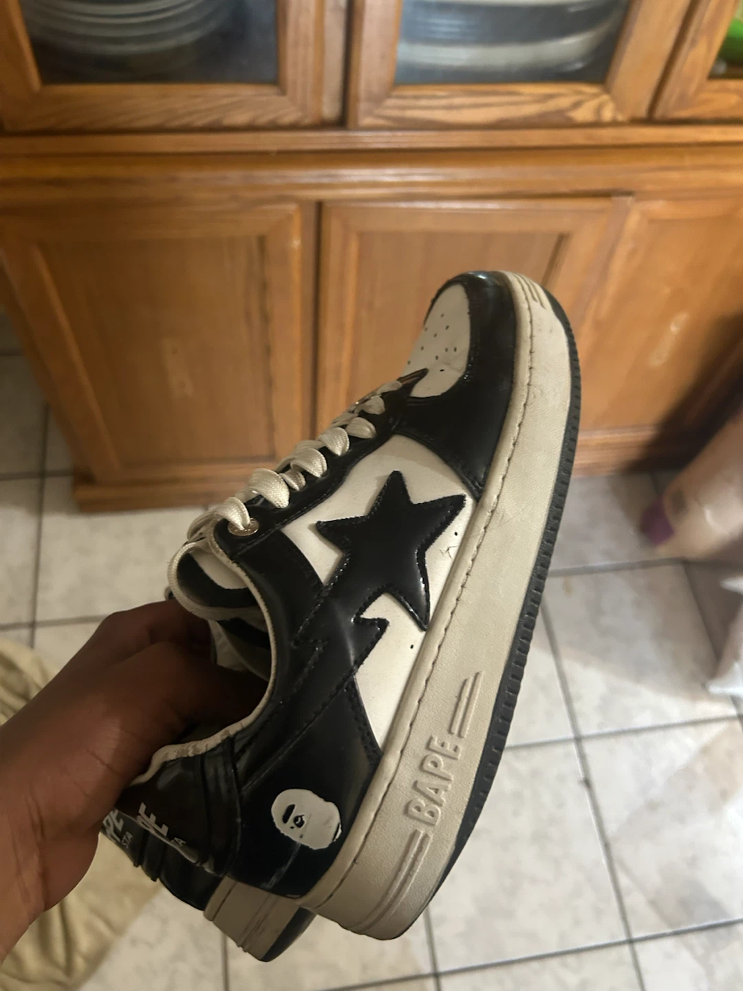BAPE STA Low Black NEED GONE OPEN TO TRADES
